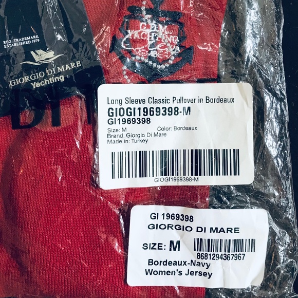 Giorgio Di Mare Classic 100% Cotton Knit Pullover Sweater - Picture 4 of 9